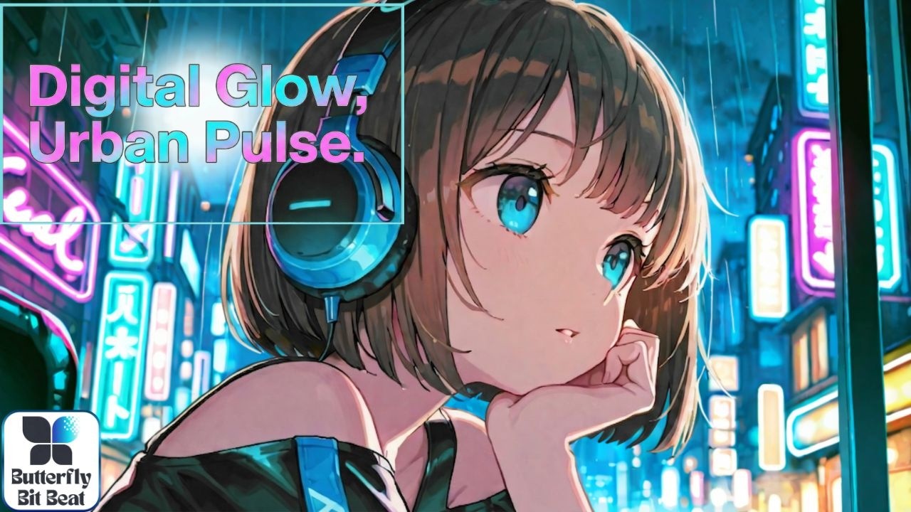 【フリーBGM】都会に溶ける、音のグロス｜Blush Lipgloss Mirage💄【作業用BGM/配信用/Kawaii Bass/かわいい音楽/癒やし/集中/勉強用/ゲーム/おしゃれ】