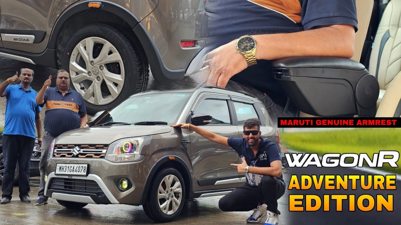INDIA'S FIRST WAGONR UPGRADED TO ADVENTURE SPORTS WITH MARUTI GENUINE ARMREST..!!