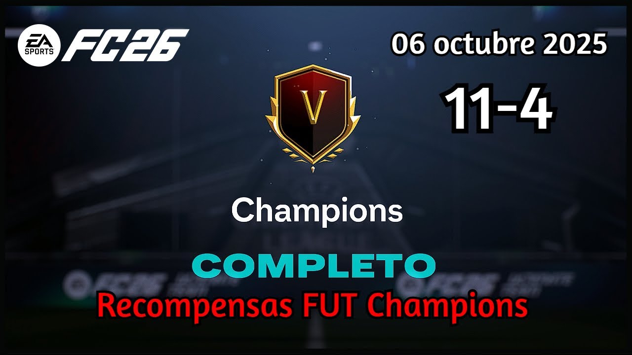 Mis primeras recompensas de FUT Champions 11-4 (06 octubre 2025) | EA Sports FC 26