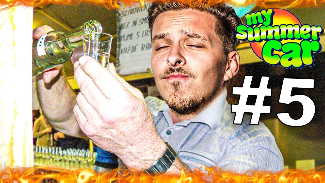 DĚLÁM NELEGÁLNÍ PÁLENKU!! | MY SUMMER CAR #5!