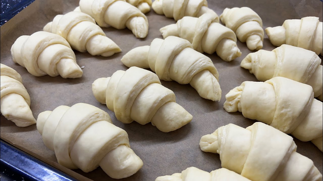 Croasant MOLTO të bëra në shtëpi 😱 Receta perfekte pa lodhje fare..!!!