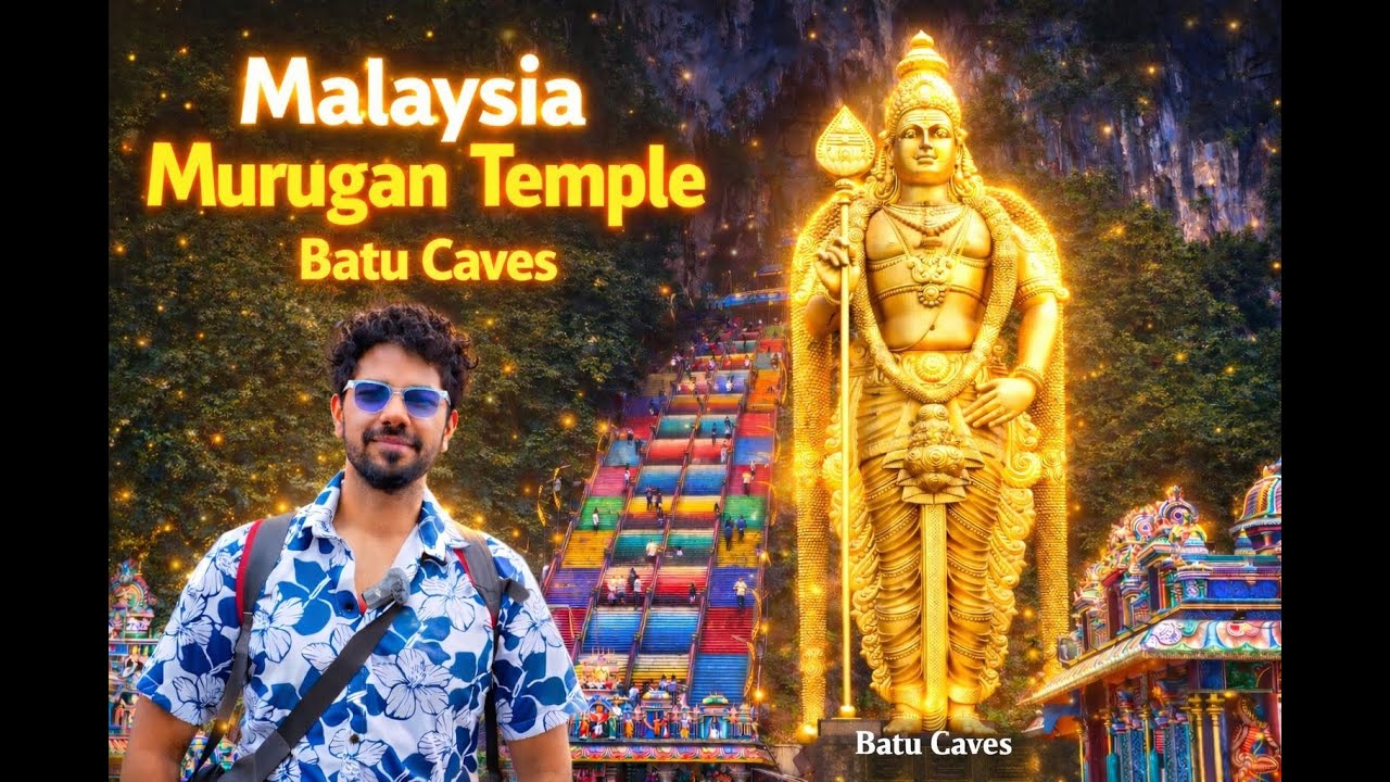 ಬಾಟು ಕೇವ್ಸ್ ಮುರುಗನ್ ದೇವಸ್ಥಾನ 🙏😱 | ಮಲೇಶಿಯಾದ ಅದ್ಭುತ ಸ್ಥಳ Malaysia❤️