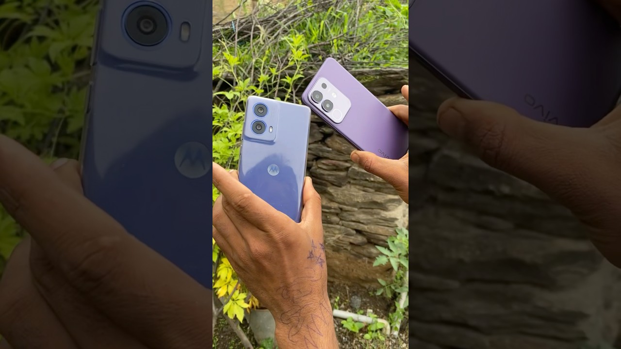 Vivo t4x 5g vs Moto g85 5g camera comparison 🫀