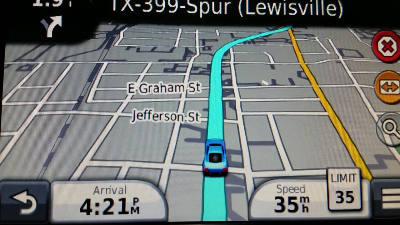 How to change line color on Garmin DriveSmart or nuvi