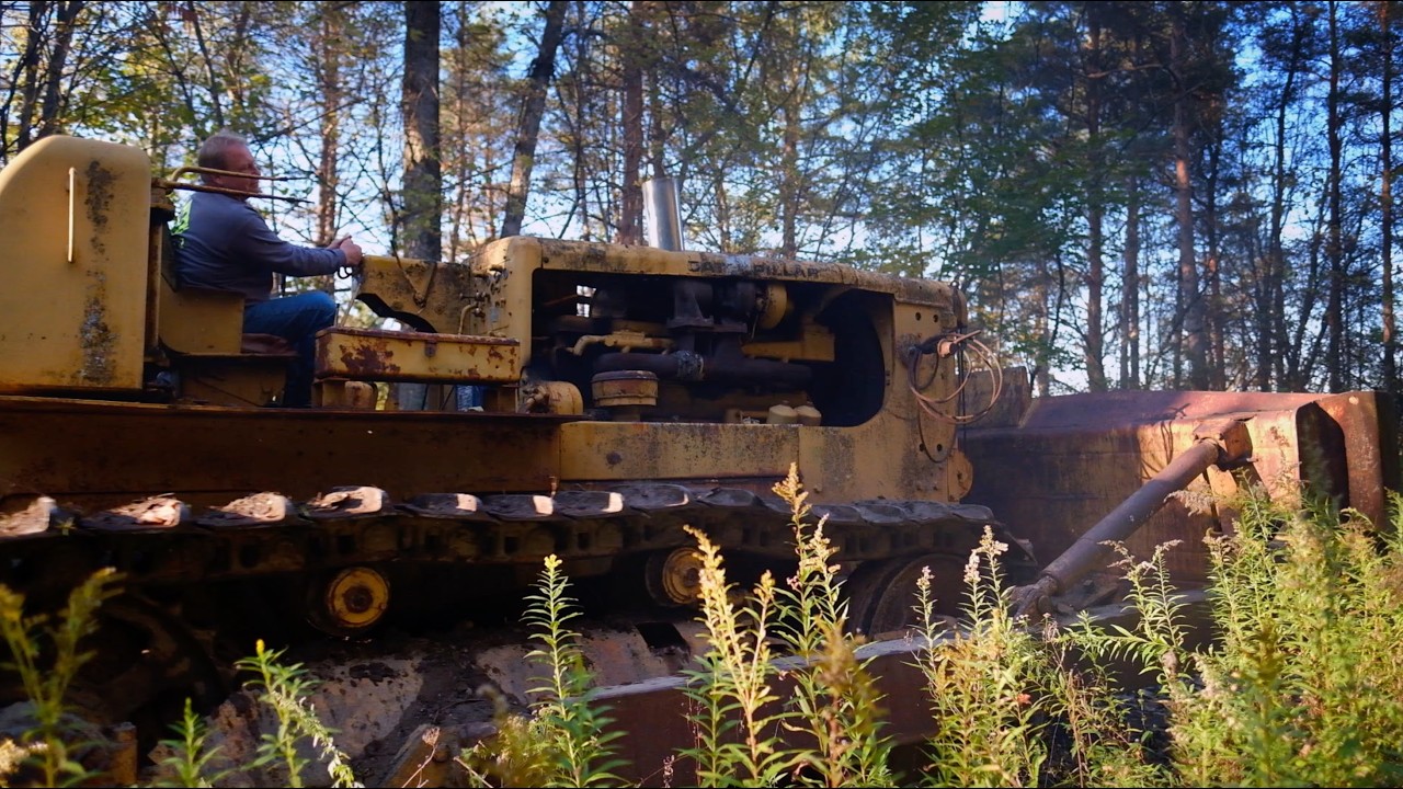 Milton CAT: Новая жизнь для бульдозера Caterpillar D9 1957 года выпуска.