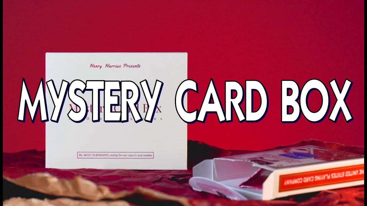 Magic Review - Mystery Card Box by Henry Harrius
