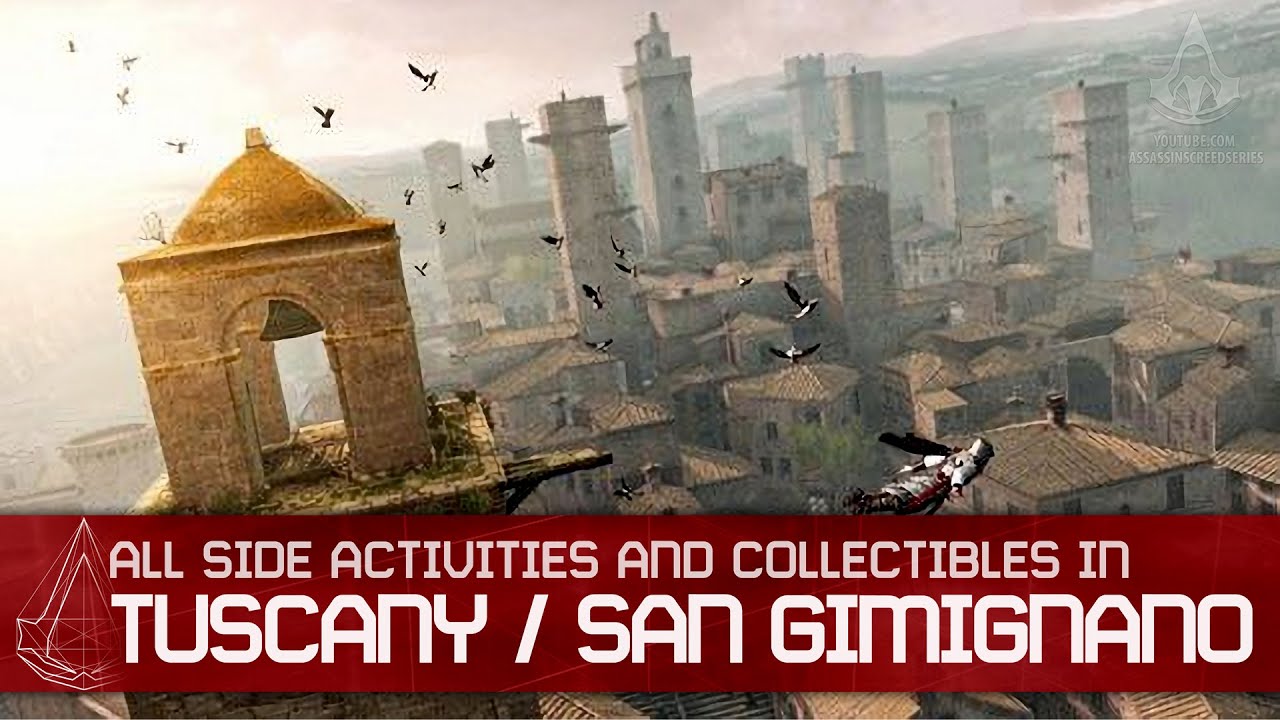 Assassin's Creed 2 - All Side Activities & Collectibles in Tuscany / San Gimignano