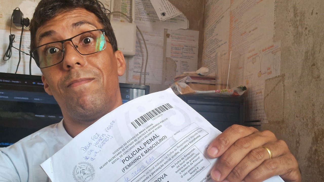 Meu resultado na PPMG. 