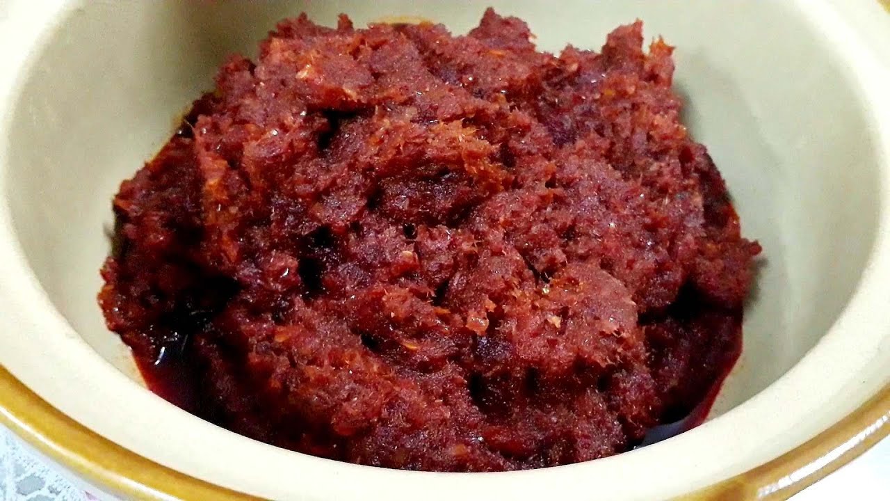(上集) 自制辣椒酱の新加坡加东叻沙Homemade Chilli Paste《妗坊小厨》