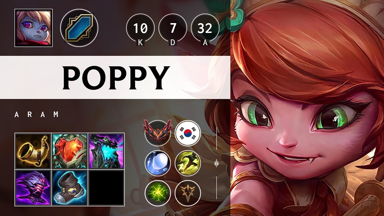 Poppy ARAM: Rampage - KR Grandmaster Patch 25.S1.1
