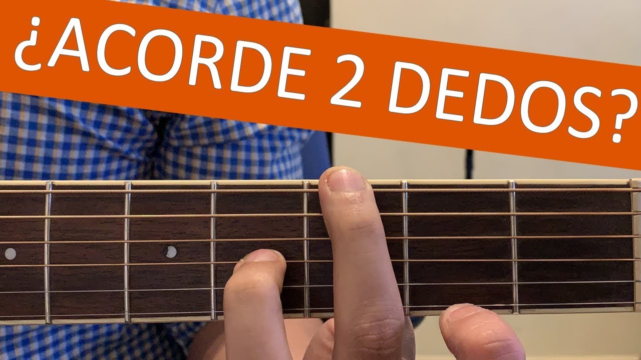 ¿PONER ACORDES HERMOSOS CON TAN SOLO 2 DEDOS?