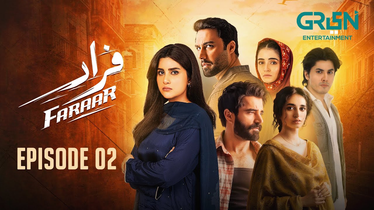 Faraar Episode 02 | Hamza Ali Abbasi - Ahmed Ali Akbar - Sohai Ali Abro | Green TV Dramas