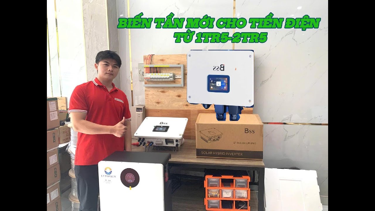 BIẾN TẦN HYBRID MỚI cho phân khúc 1tr5-2tr5 tiền điện - BSS-6K-LP1-IP65