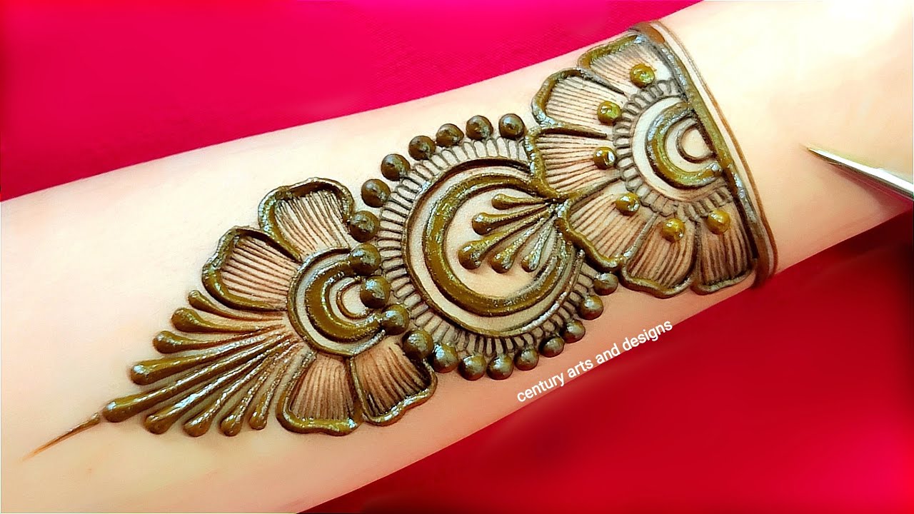 Very beautiful front hand mehndi design | easy mehndi design | mehndi ka design | mehndi design.