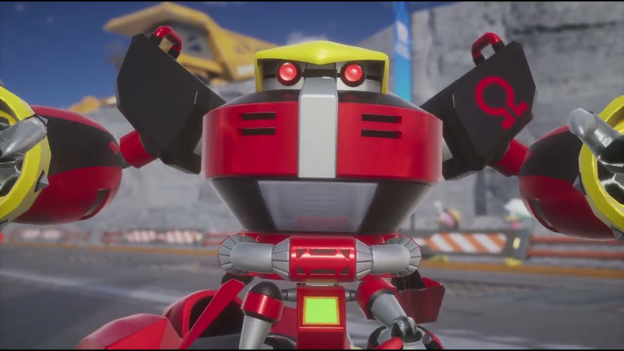 Sonic Racing: CrossWorlds Omega robot vs Zavok |Full gameplay English |complete Sonic adventure