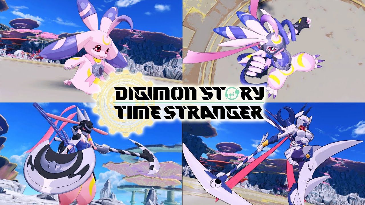 Lunamon's Evolution, Special Skills & Win Screen - Digimon Story: Time Stranger