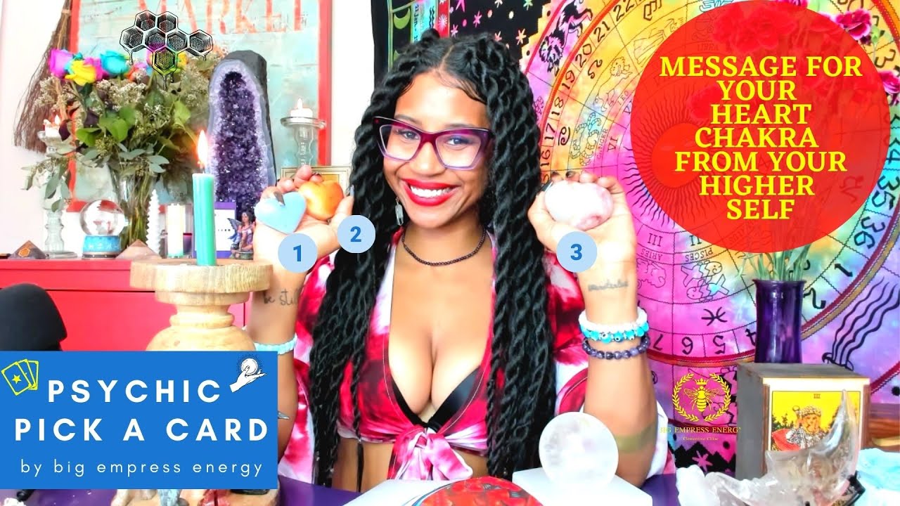 🔮Message for your Heart Chakra from your Higher Self: Pick A Card🔮