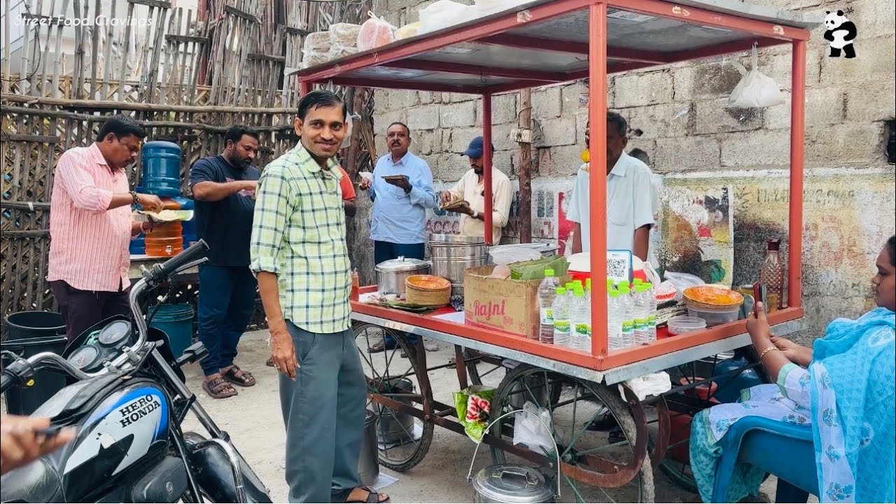 Hyderabad Family Serves Best Breakfast | Best Street Food | DIY Silent Food Vlog