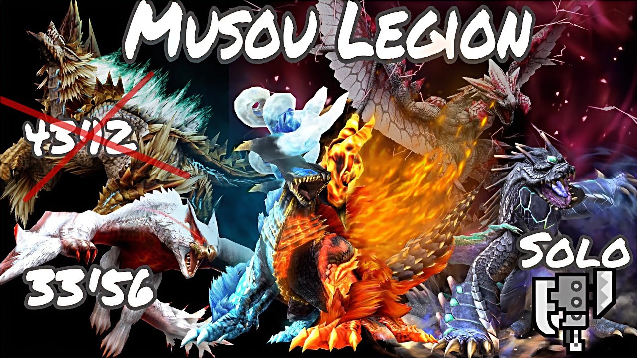 MHFZ - Musou Legion Solo Switch Axe F 33'56