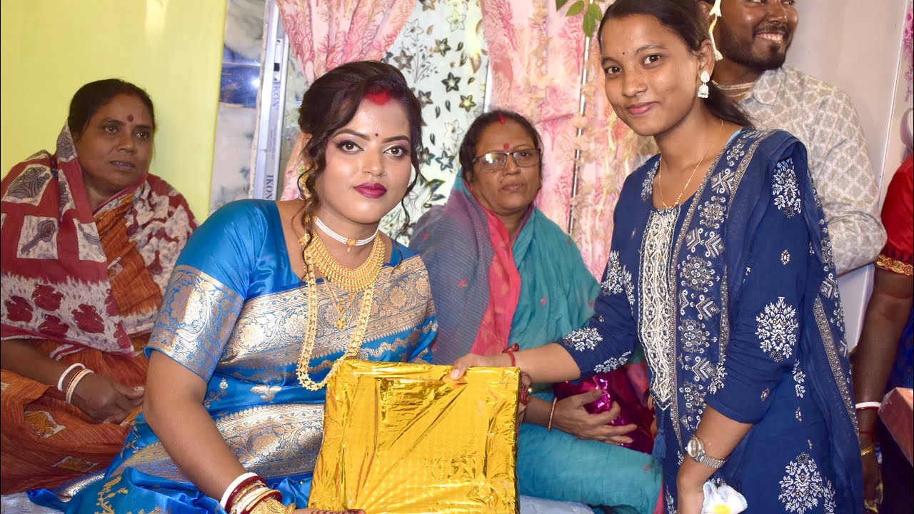 বিয়ের গিফট খোলা পুরো ভিডিও 🥳/ gift unboxed/opening 🥳#view#viralpost#gifts#vlogvideo#subscribe#like