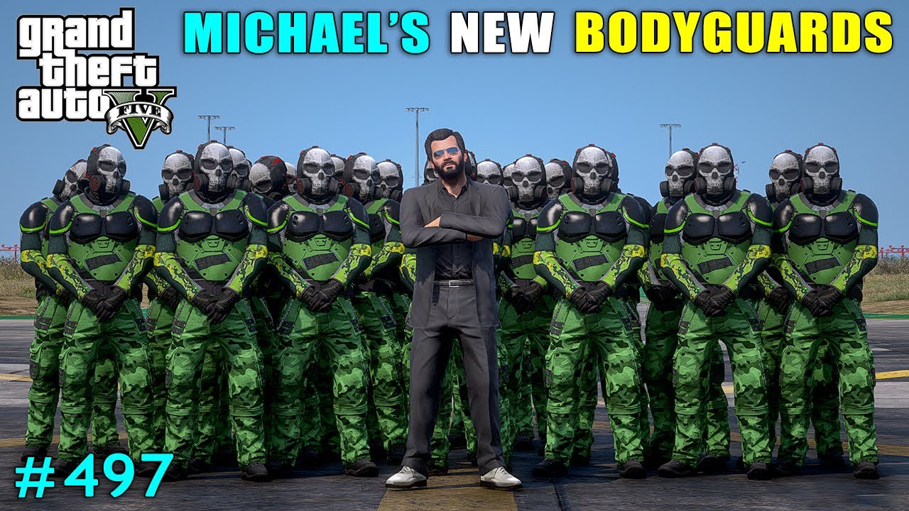 Powerful New Bodyguards For Michael | Gta V Gameplay