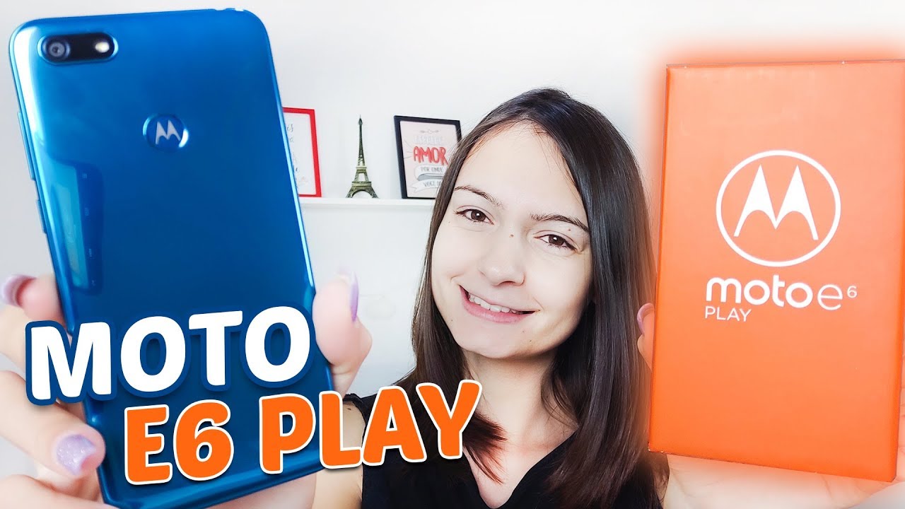 MOTO E6 PLAY - Unboxing e Primeiras Impressões!