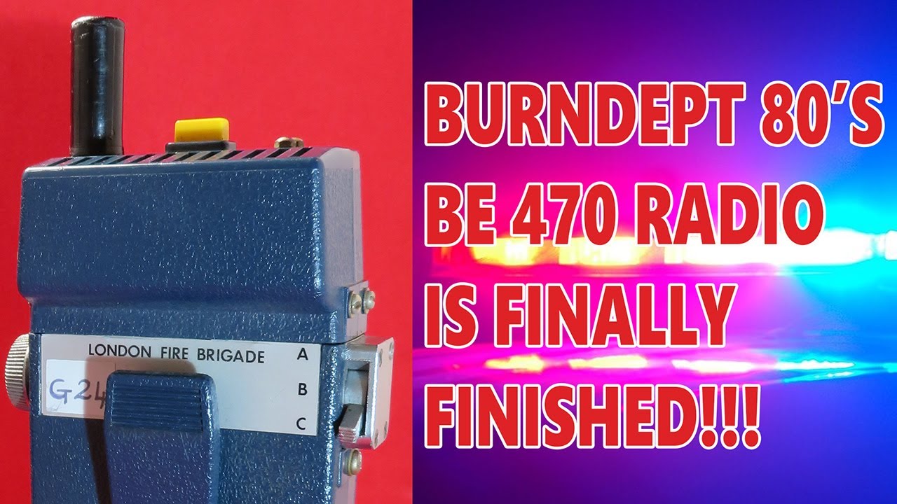 MAKING A POLICE / FIRE RADIO - BE 470 PART-3 #FULLY BUILT & WORKING.
