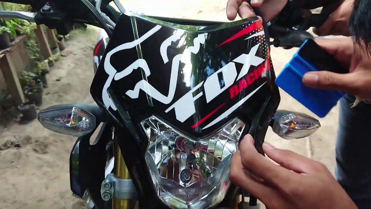 Decals installation for CRF 150L Using Epson L1300 | Cameo 3 | A3 Laminator