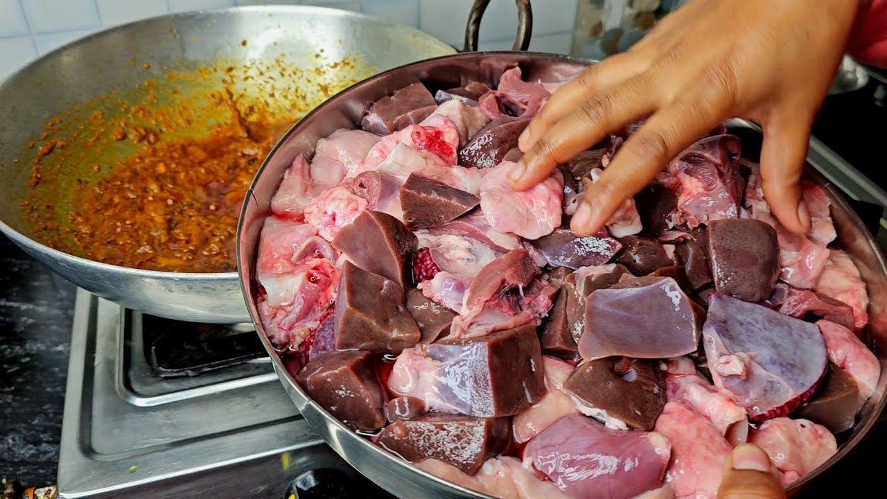 मसालेदार बकरे की कलेजी बनाने का तरीका | MUTTON KALEJI RECIPE | BAKRE KI KALEJI