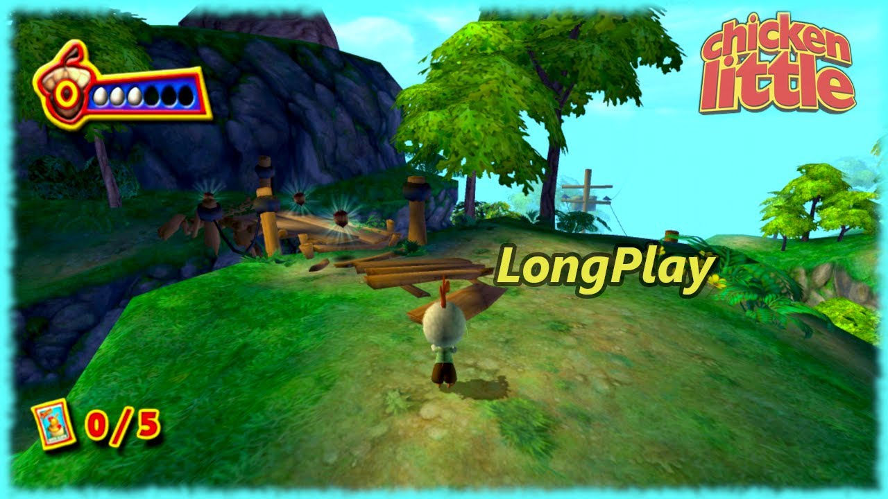 Chicken Little Game - Longplay Full Game Walkthrough (No Commentary) (Gamecube, Ps2, Xbox)