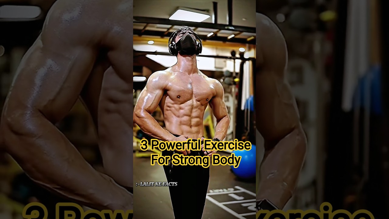 3 Powerful Bodyweight Exercises for a Bigger Chest & Strong Shoulders at Home