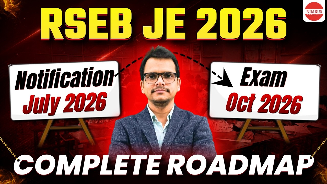 RSEB JE 2026 Complete Roadmap & Preparation Strategy 🚀 | By Narsingh Sir