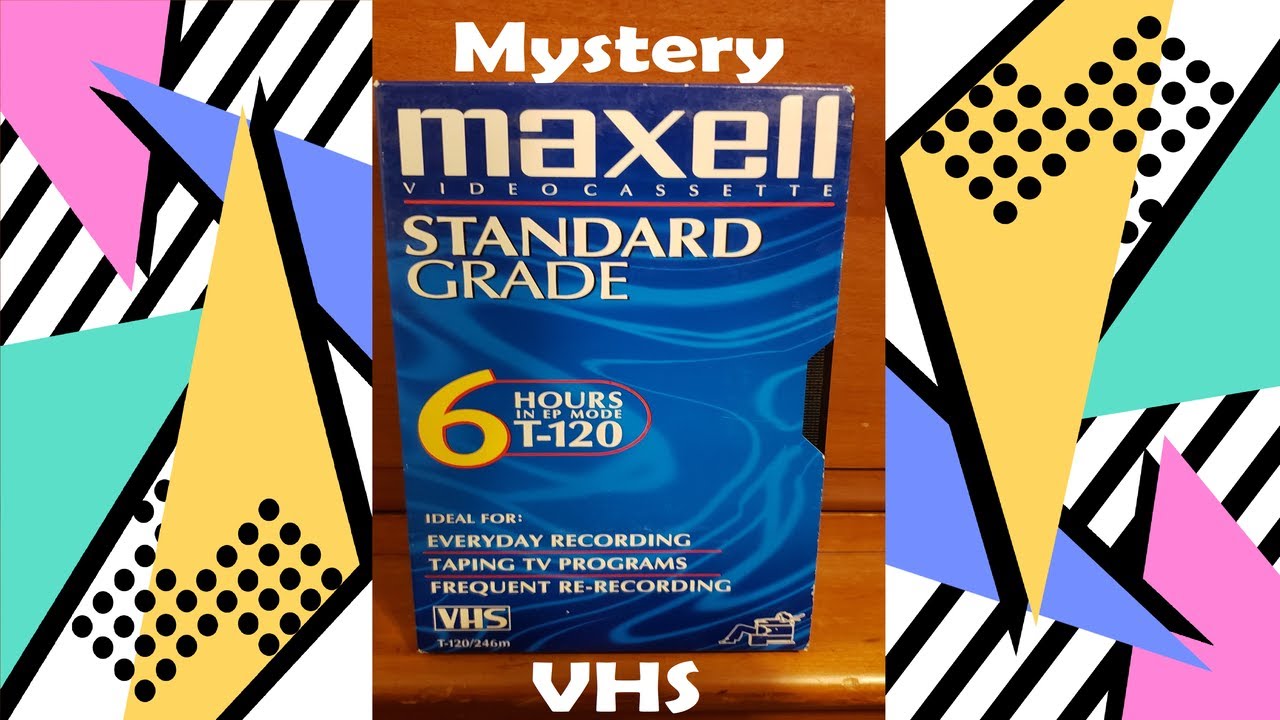Uncovering this Blank VHS Tape - Mystery VHS