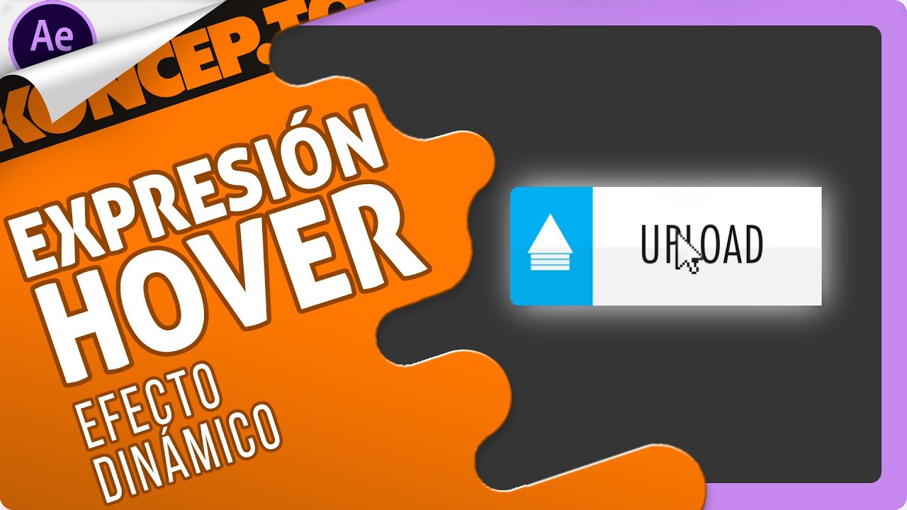 😱 Como USAR Expresiones - Efecto HOVER - Tutorial After Effects
