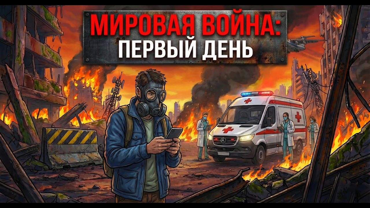 Мировая война: Первый день — город горит, связи нет, сирены не замолкают