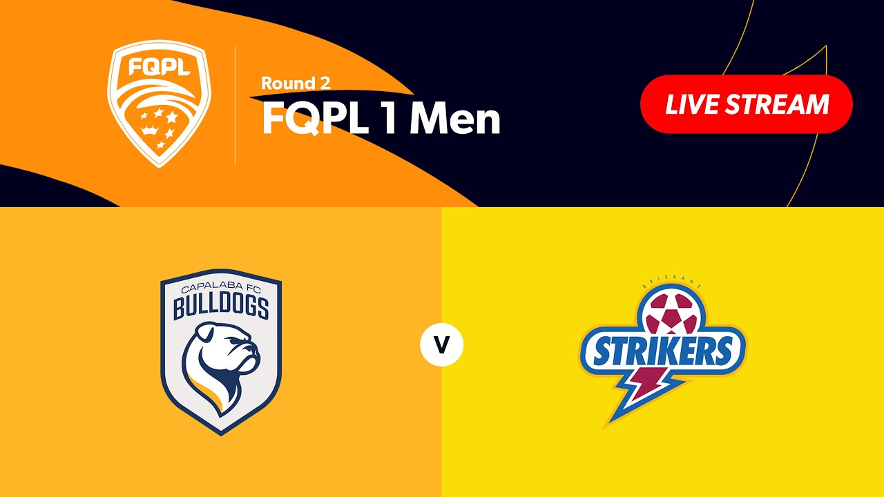 FQPL 1 Men Round 2 - Capalaba FC vs. Brisbane Strikers