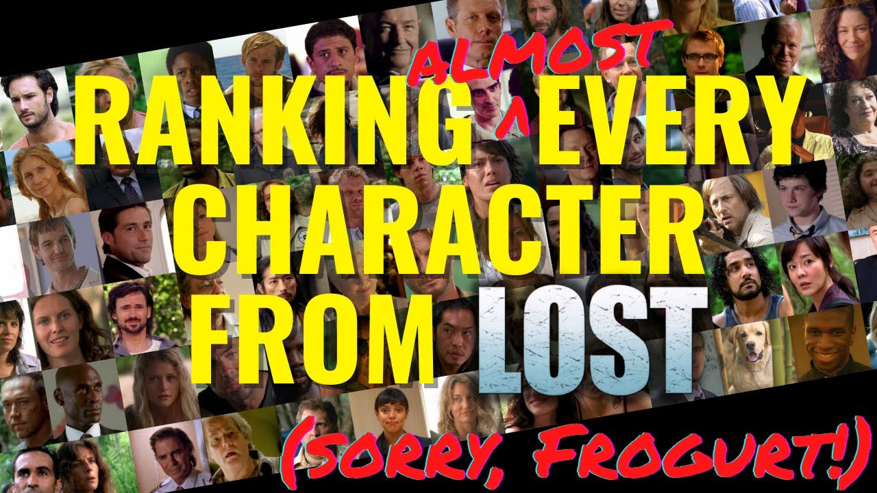 I ranked every character from LOST (almost) - hope I wasn't too harsh!