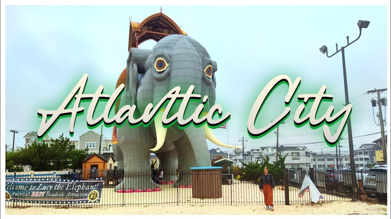 Atlantic City VLOG #8🇺🇸Subimos a Lucy the Elephant-Probamos Chipotle-Compras en Burlington/Marshalls