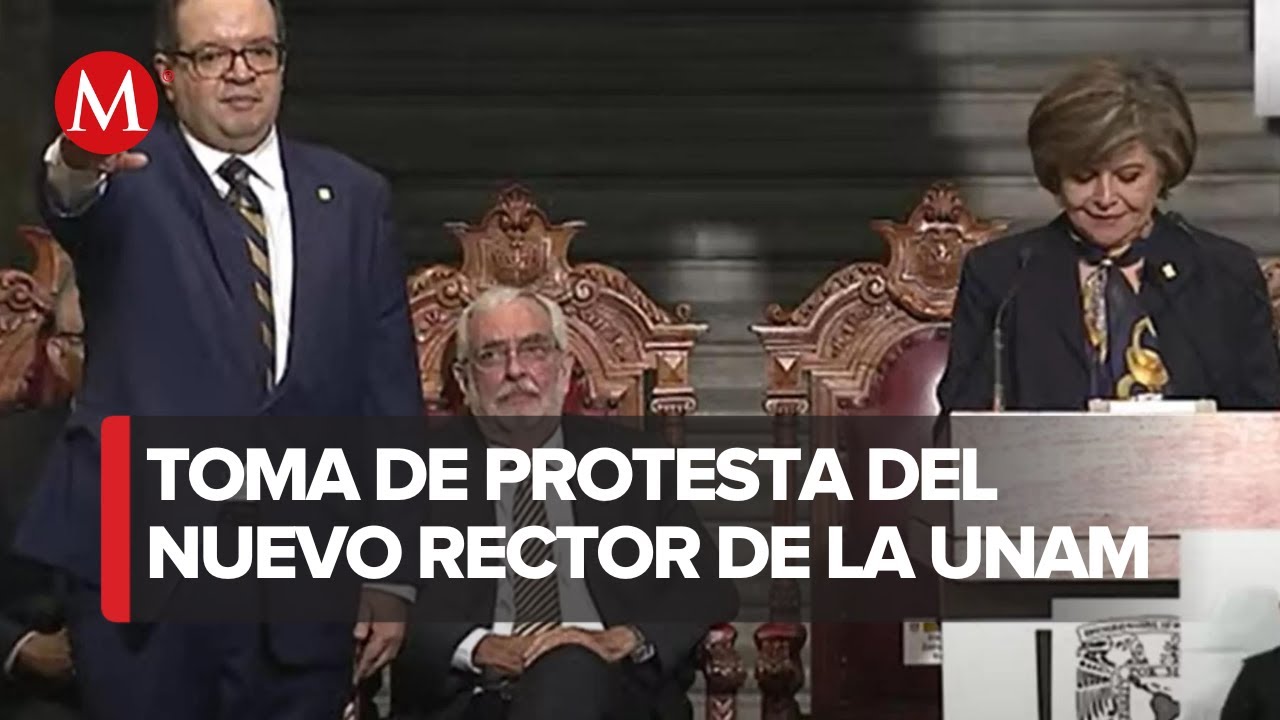 Toma protesta Leonardo Lomel&iacute; como nuevo rector de la UNAM