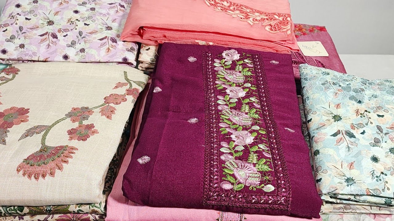 MODAL COTTON WITH HANDWORK PURE CRAPE DUPATTA|PREMIUM COTTON WITH CUTWORK EMBROIDERY DUPATTA|