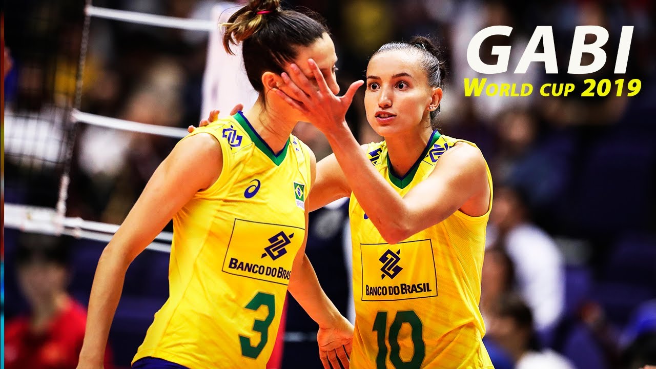 Legendary Gabi |  Gabriela Guimarães |  Best spikes | Highlights | World cup 2019 |