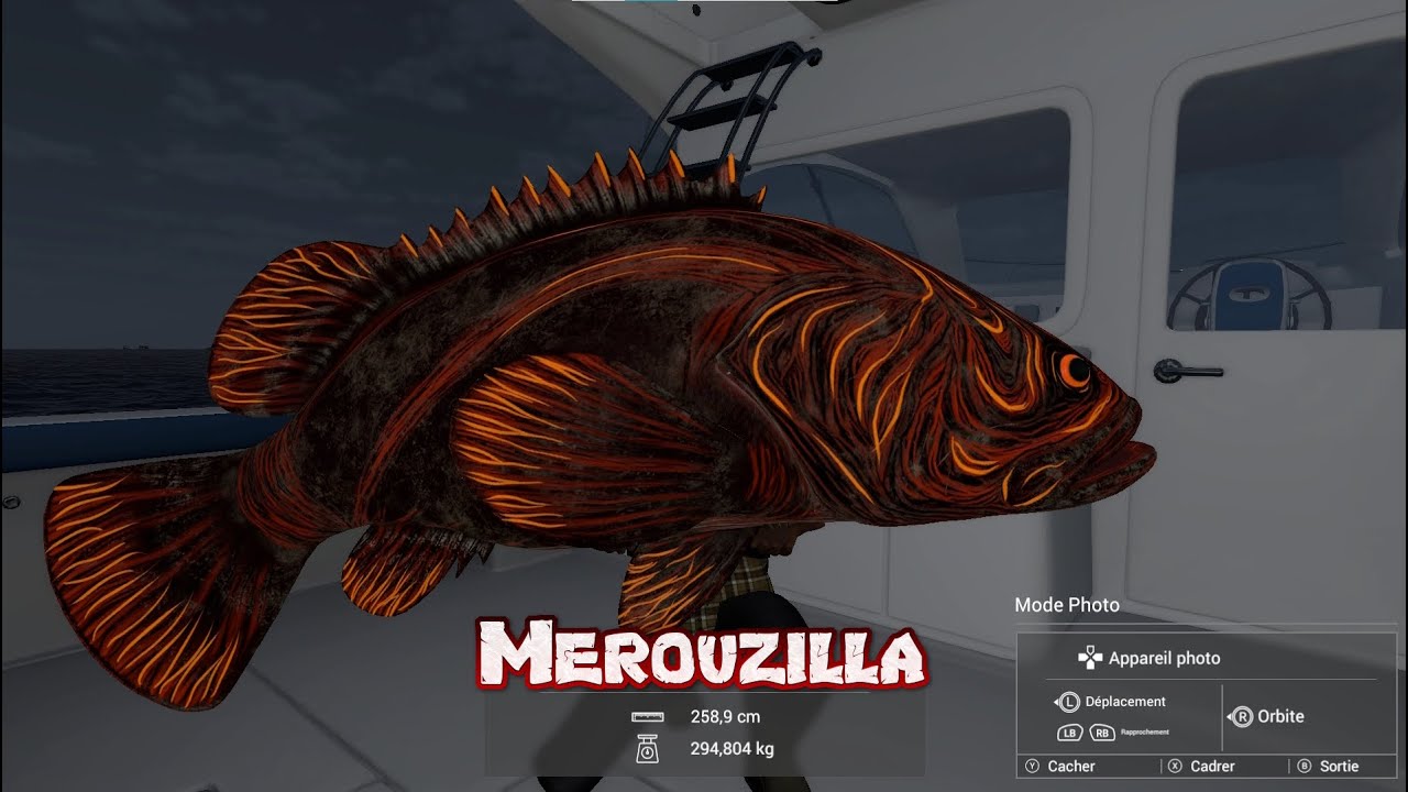 Fishing Planet monstre Mérouzilla