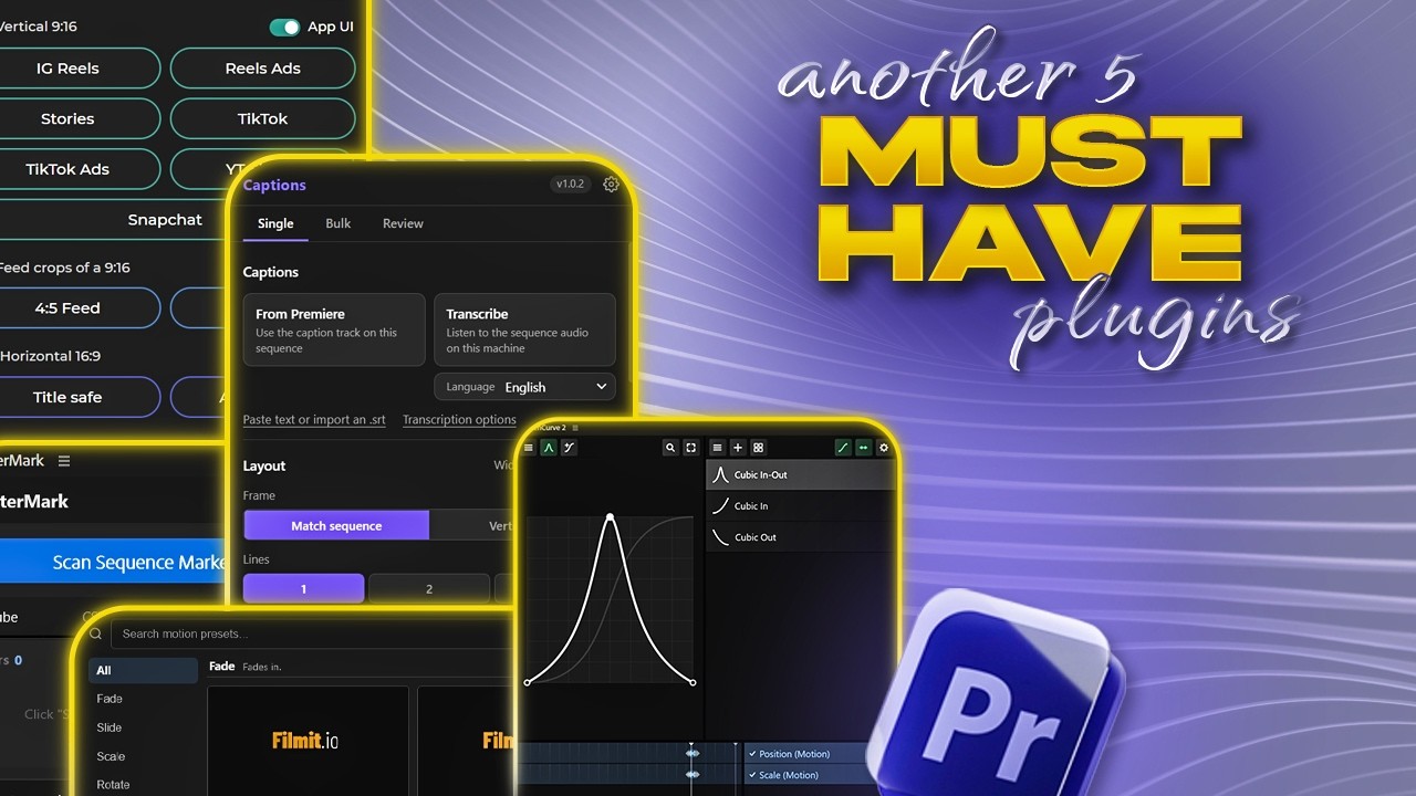 Another 5 NEW (and free) Premiere Pro Plugins that Save Hours