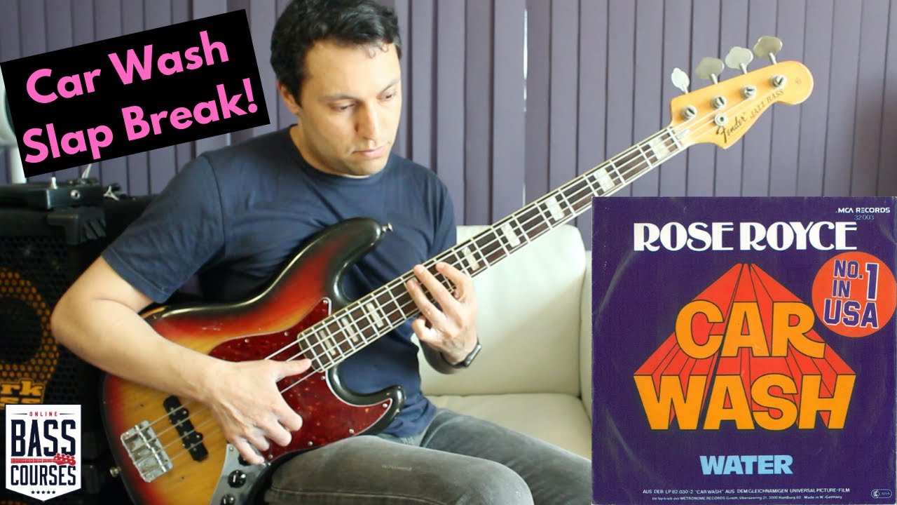 How To Play the Car Wash Slap Bass Break
