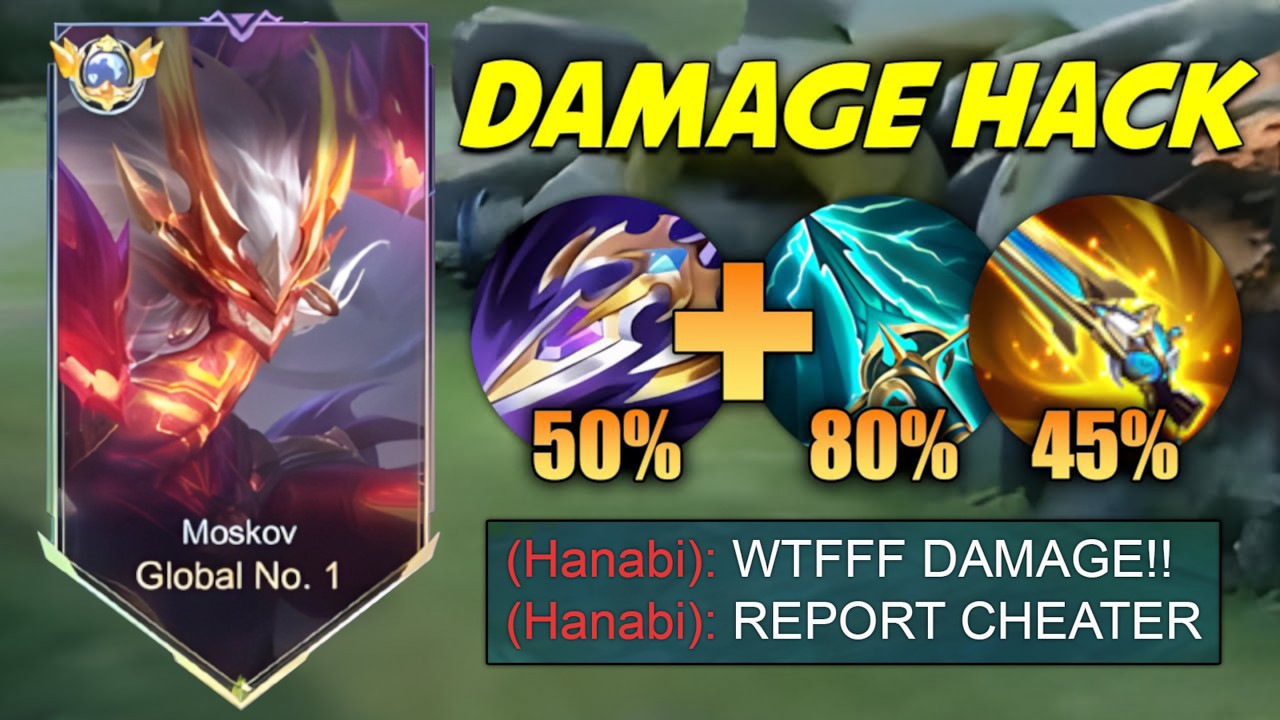 TOP 1 GLOBAL MOSKOV BEST HIGH DAMAGE HACK BUILD FOR 2026!! (MUST TRY) MOSKOV BEST BUILD 2026!