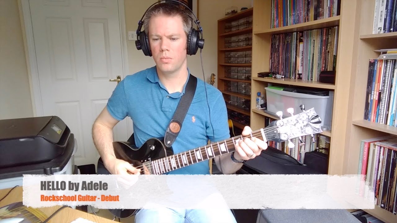HELLO by Adele (Rockschool Guitar - Debut)