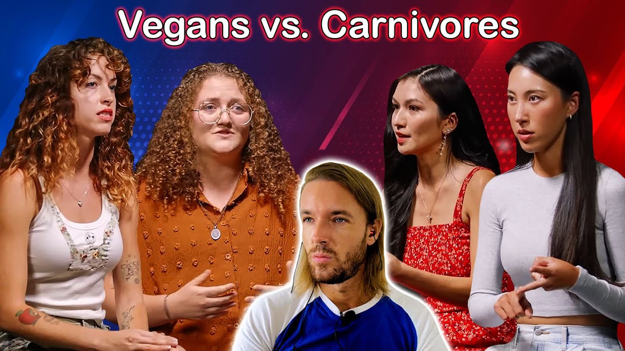 Vegans vs. Meat Eaters - Who Is Right? @jubilee