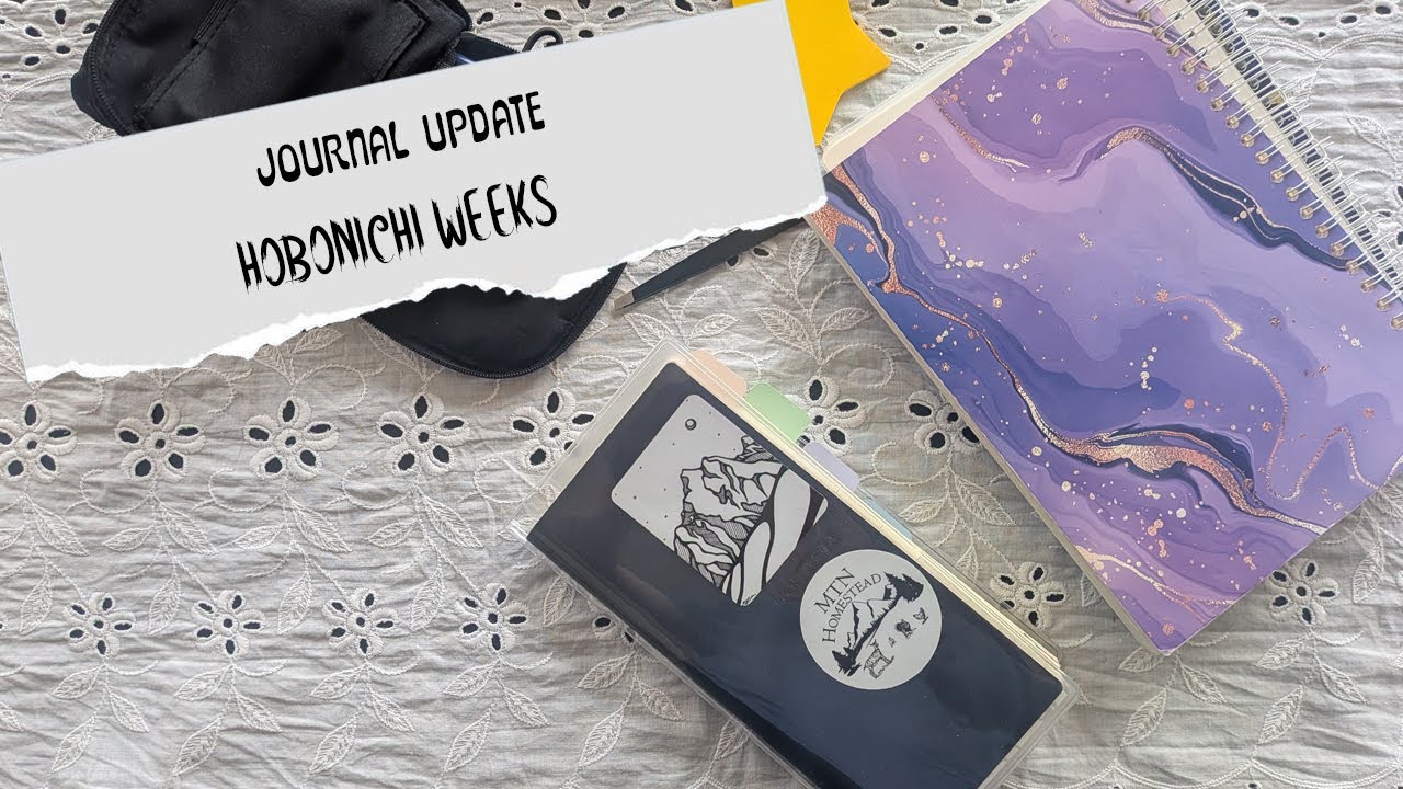 Journal Update - Hobonichi Weeks