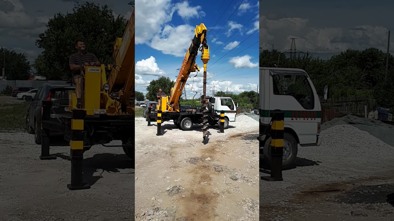 Работа ямобура Aichi D502
