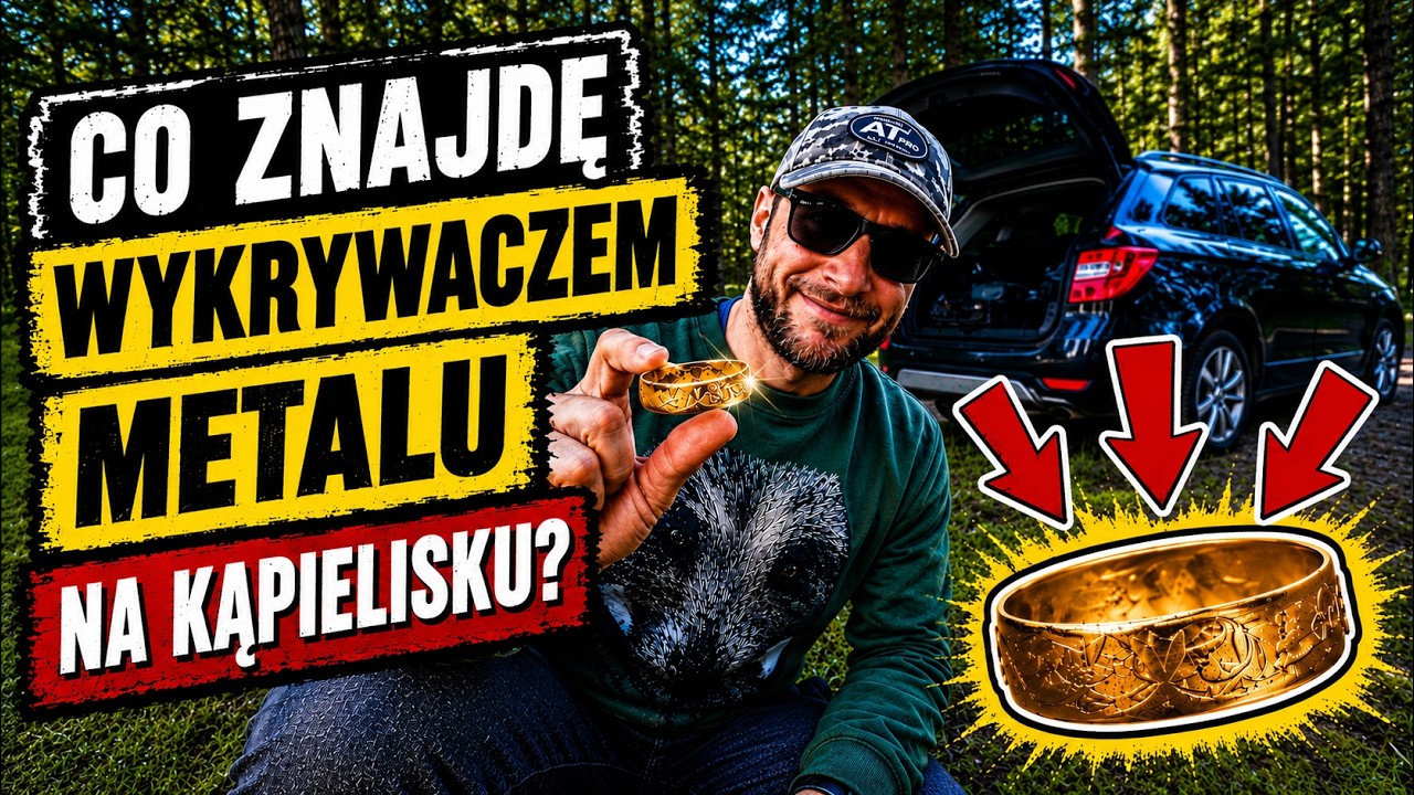 CO ZNAJDĘ WYKRYWACZEM METALU NA KĄPIELISKU? MEGA TRAFIENIE !!!